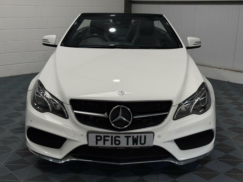 Mercedes-Benz E Class 3.0 E350d V6 Amg Line Edition Premium Cabriolet White #4