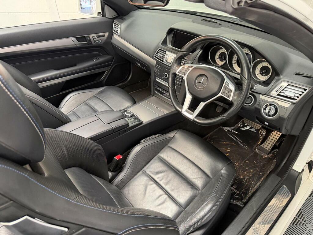 Mercedes-Benz E Class 3.0 E350d V6 Amg Line Edition Premium Cabriolet White #2