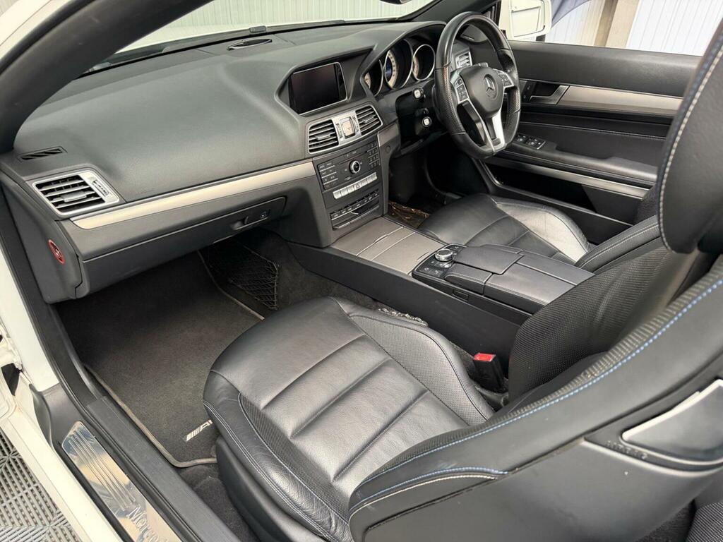 Mercedes-Benz E Class 3.0 E350d V6 Amg Line Edition Premium Cabriolet White #3