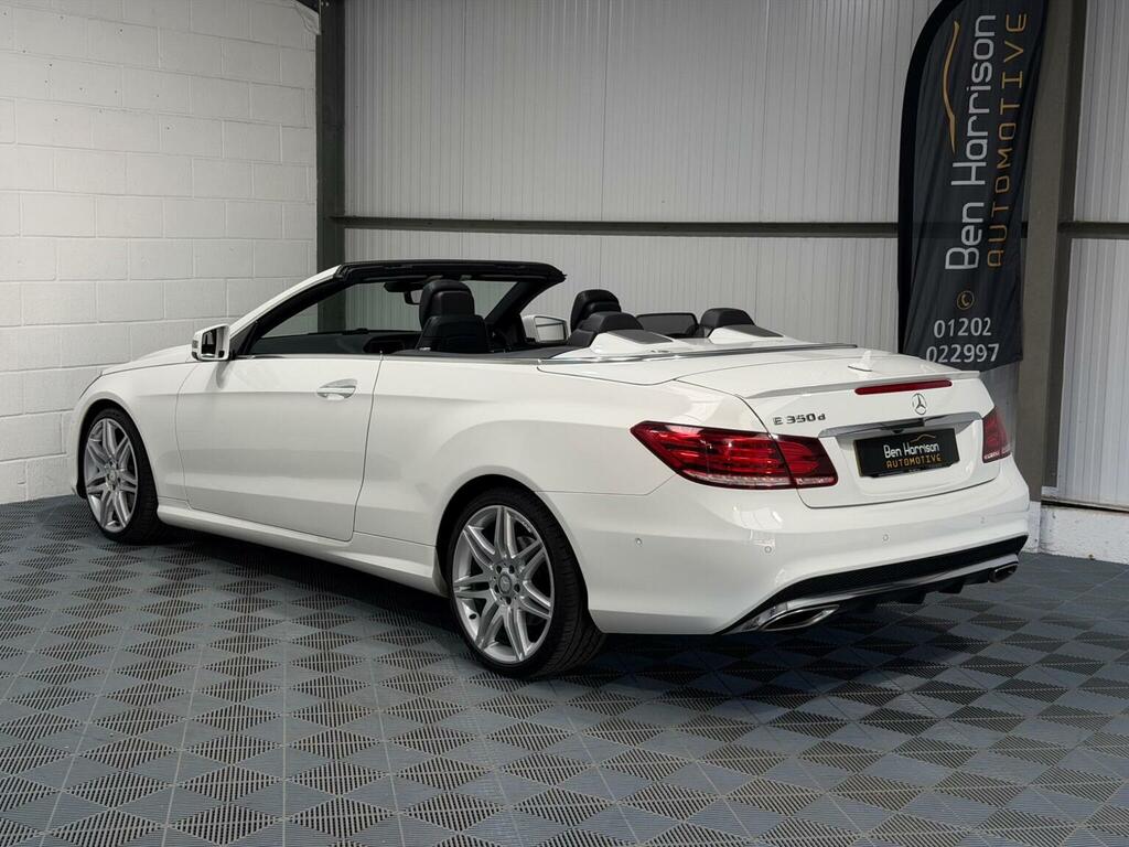 Mercedes-Benz E Class 3.0 E350d V6 Amg Line Edition Premium Cabriolet White #6