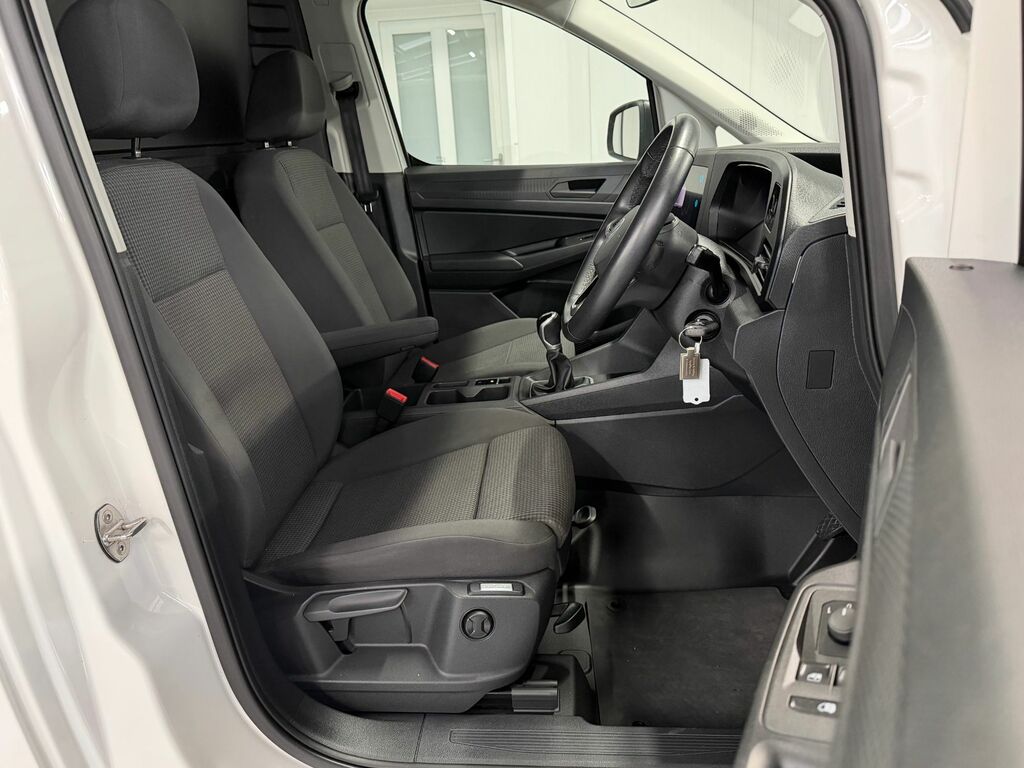 Volkswagen Caddy 2.0 Tdi C20 Commerce White #3