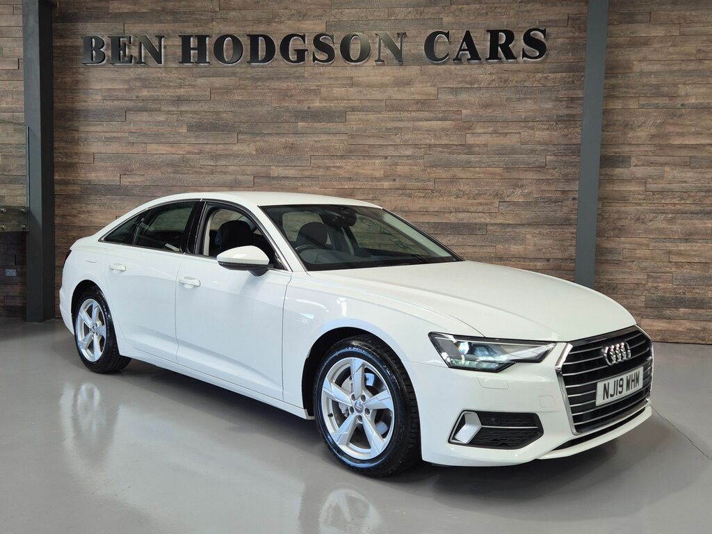 Audi A6 Saloon 2.0 Tdi 40 Sport White #3