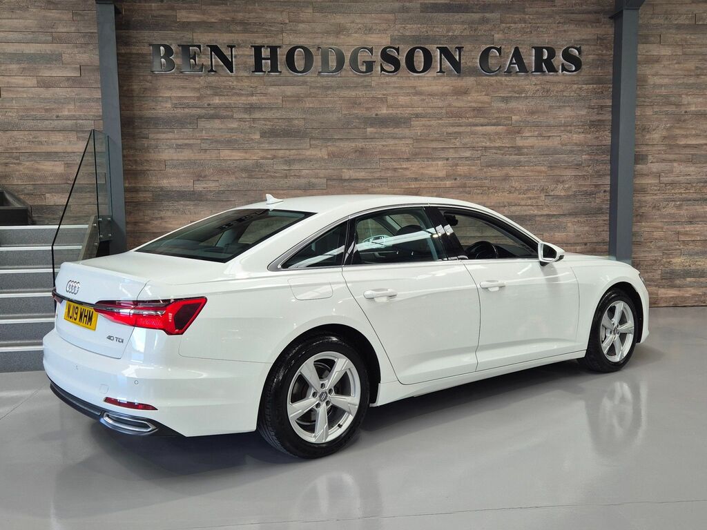 Audi A6 Saloon 2.0 Tdi 40 Sport White #6