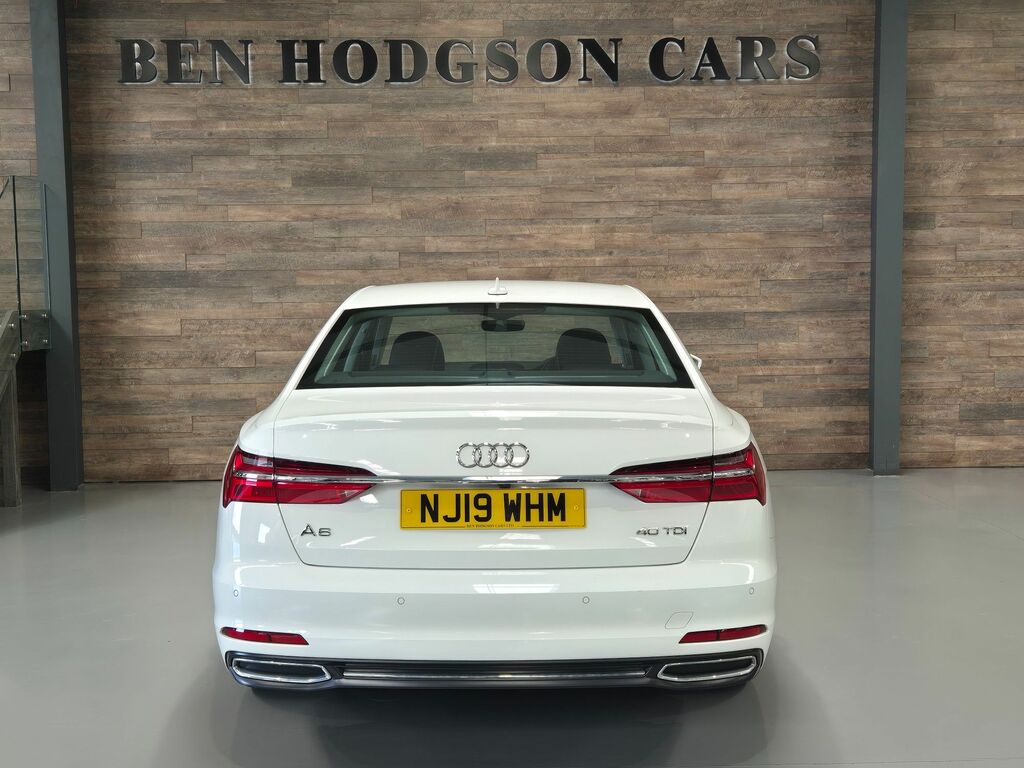 Audi A6 Saloon 2.0 Tdi 40 Sport White #5