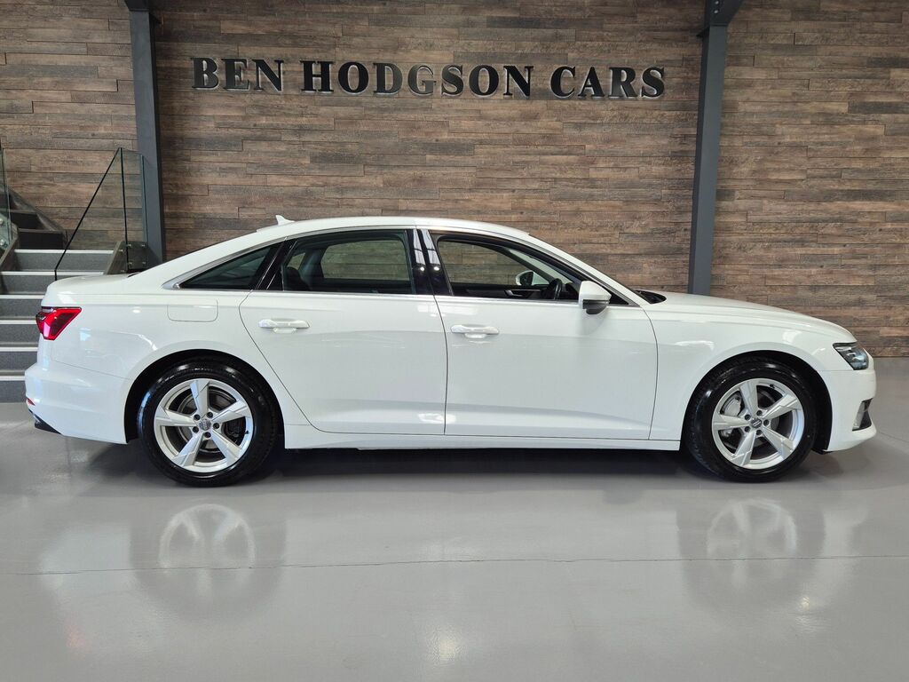 Audi A6 Saloon 2.0 Tdi 40 Sport White #4