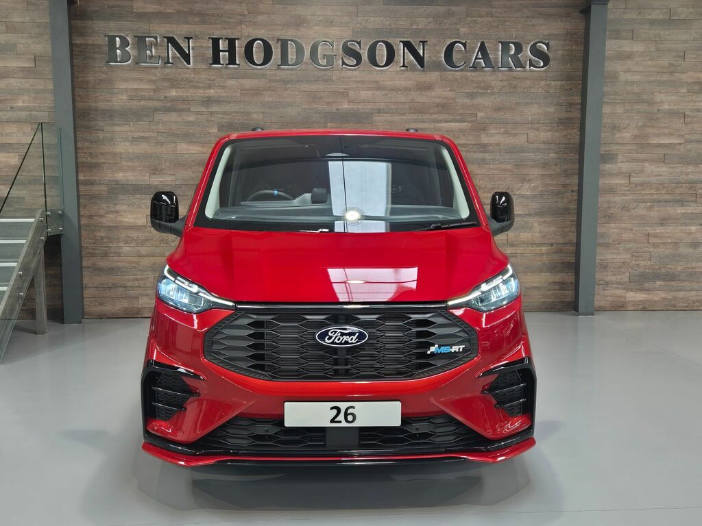 Ford Transit Custom 2.0 320 Ecoblue Ms-rt SO26NMM Red #2