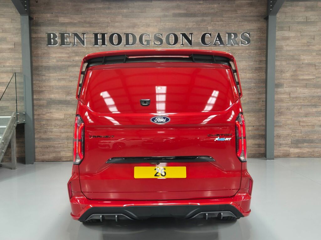 Ford Transit Custom 2.0 320 Ecoblue Ms-rt SO26NMM Red #6