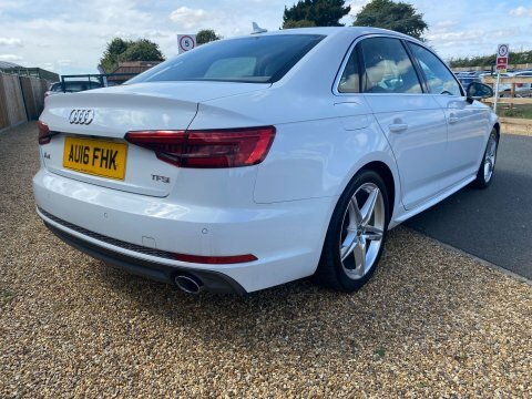 Audi A4 2.0 Tfsi S White #6