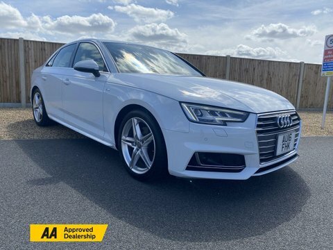 Audi A4 2.0 Tfsi S White