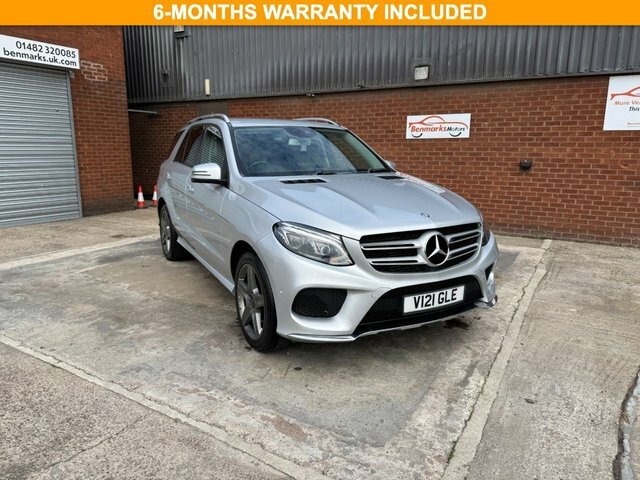 Mercedes-Benz GLE Class 3.0 Gle350d V6 Amg Line Suv G-tronic 4M Silver