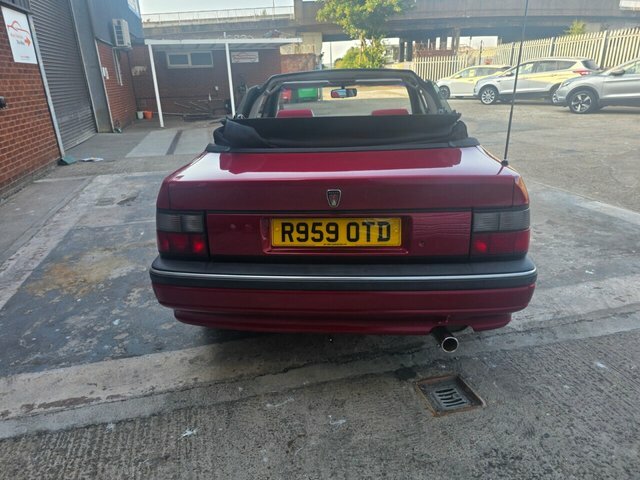 Rover Cabriolet 1.6 16V Convertible 181 G Km 10 R959OTD Red #4