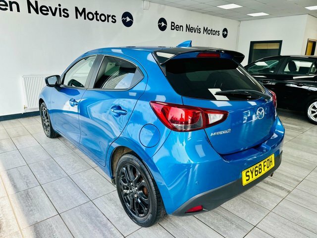 Mazda 2 1.5 Skyactiv-g Black Edition Hatchback Blue #4