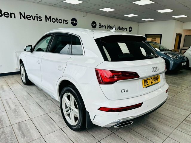 Audi Q5 2.0 Tfsi 45 S Line Suv S Tronic Quattro White #4