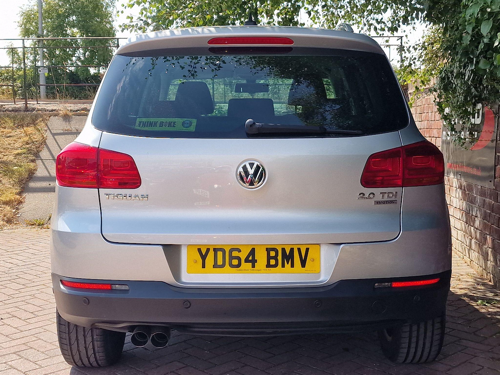 Volkswagen Tiguan 2.0 Tdi Bluemotion Tech Match Dsg 4Wd Euro 5 Ss Silver #4