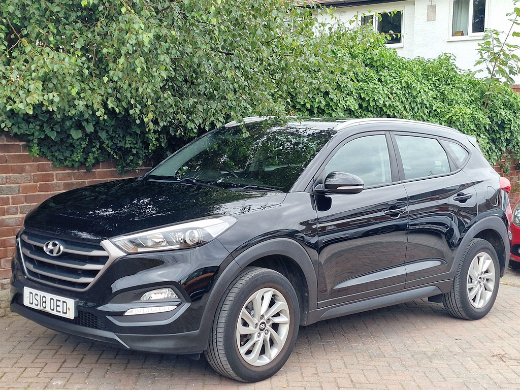 Hyundai Tucson 1.6 Gdi Blue Drive Se Nav Euro 6 Ss Black #5