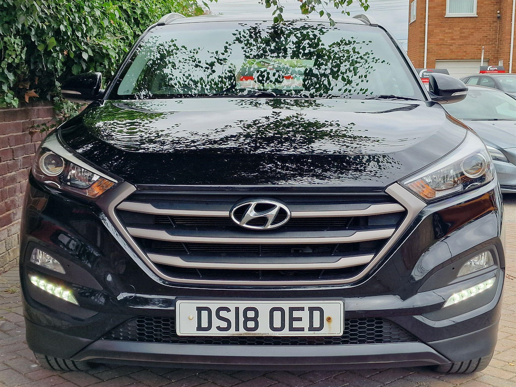 Hyundai Tucson 1.6 Gdi Blue Drive Se Nav Euro 6 Ss Black #6