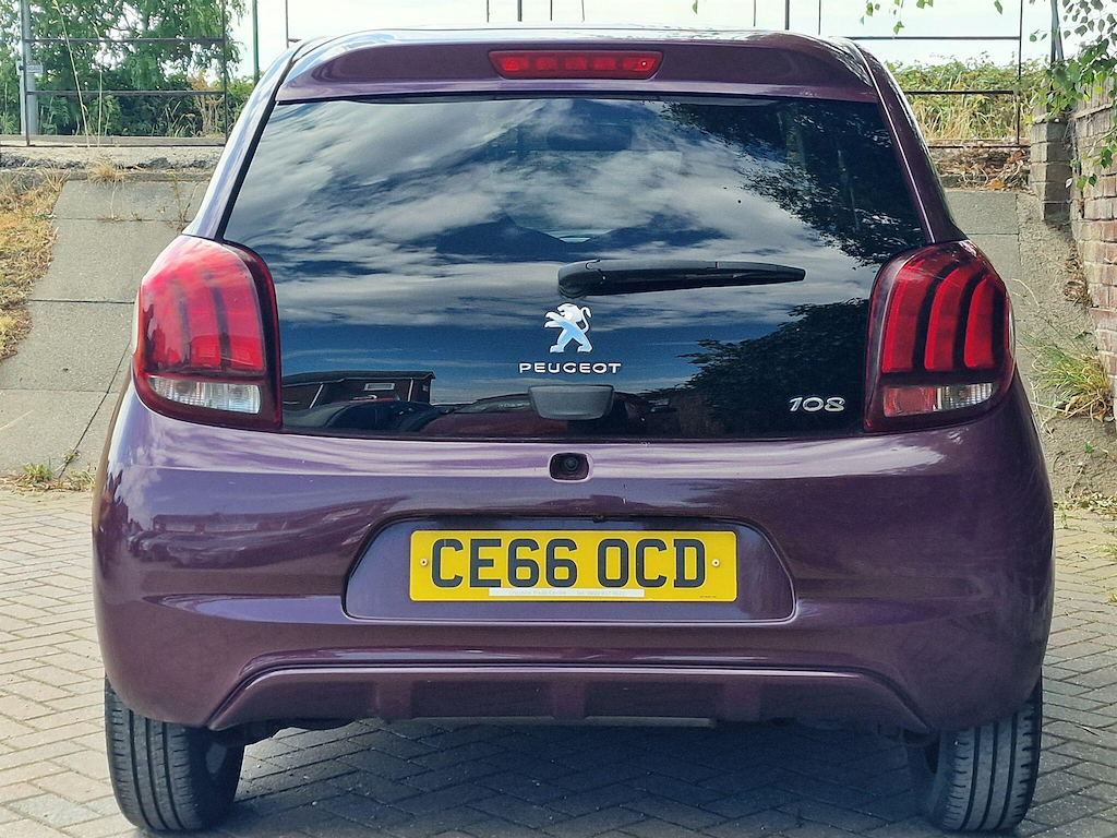 Peugeot 108 1.2 Puretech Allure Euro 6 Purple #4