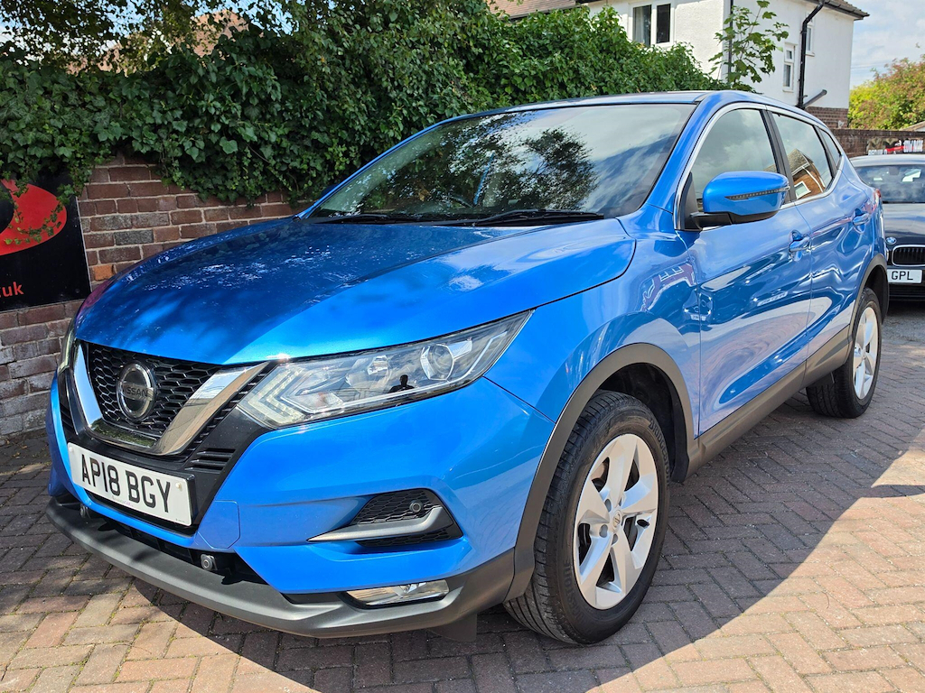 Nissan Qashqai Qashqai Tekna Dig-t Blue #3