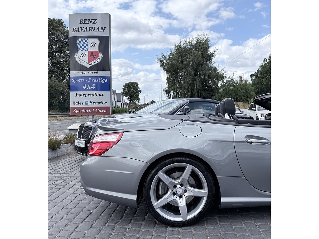 Mercedes-Benz SL Class Sl350 Amg Sport Convertible G-tronic Eu Silver #5