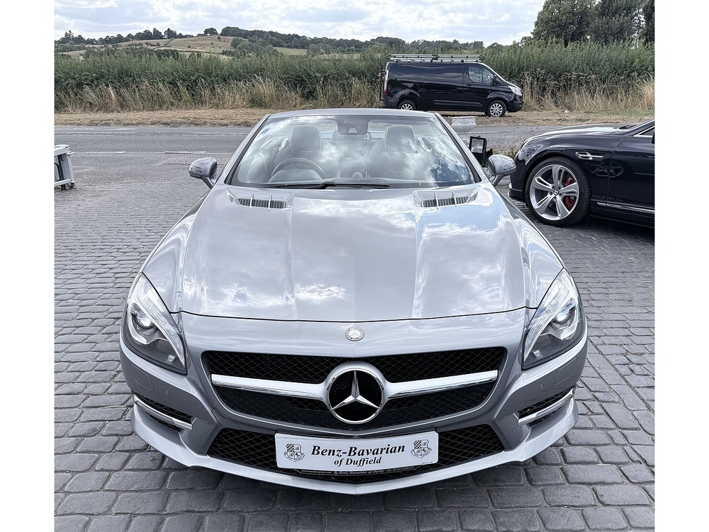 Mercedes-Benz SL Class Sl350 Amg Sport Convertible G-tronic Eu Silver #3