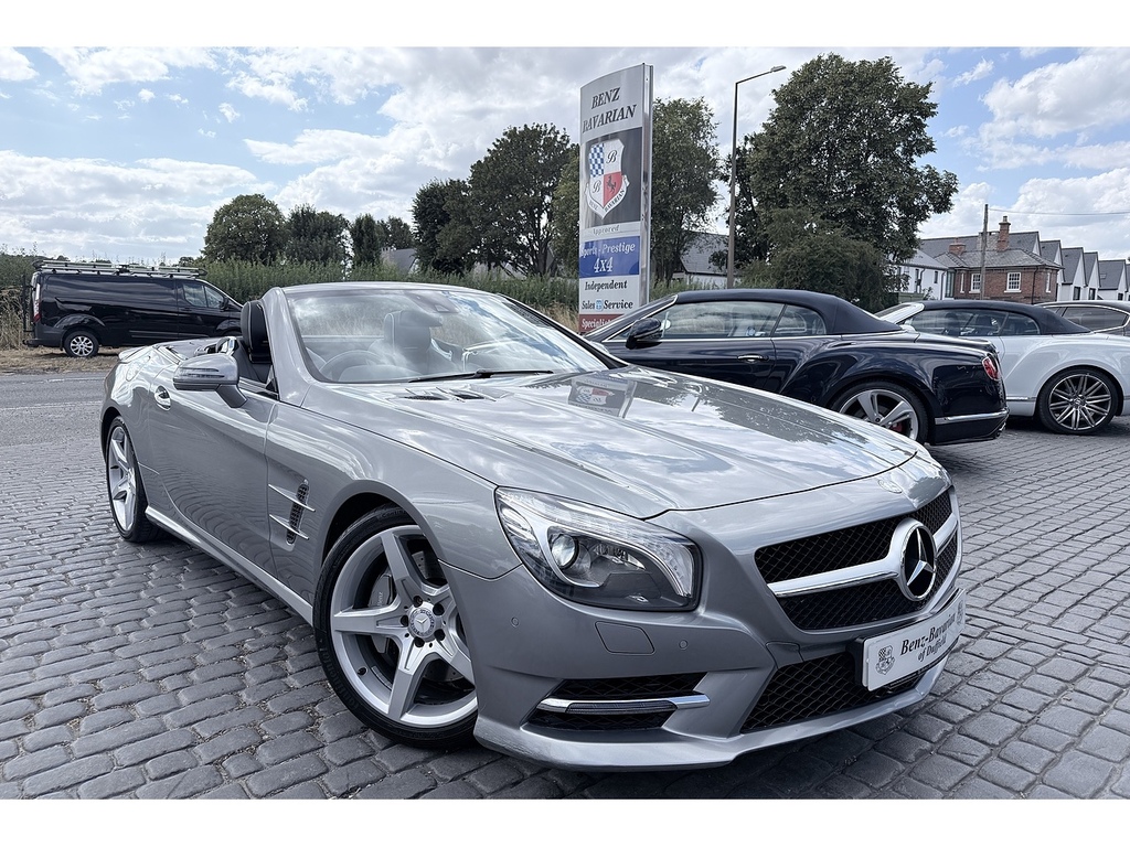 Mercedes-Benz SL Class Sl350 Amg Sport Convertible G-tronic Eu Silver