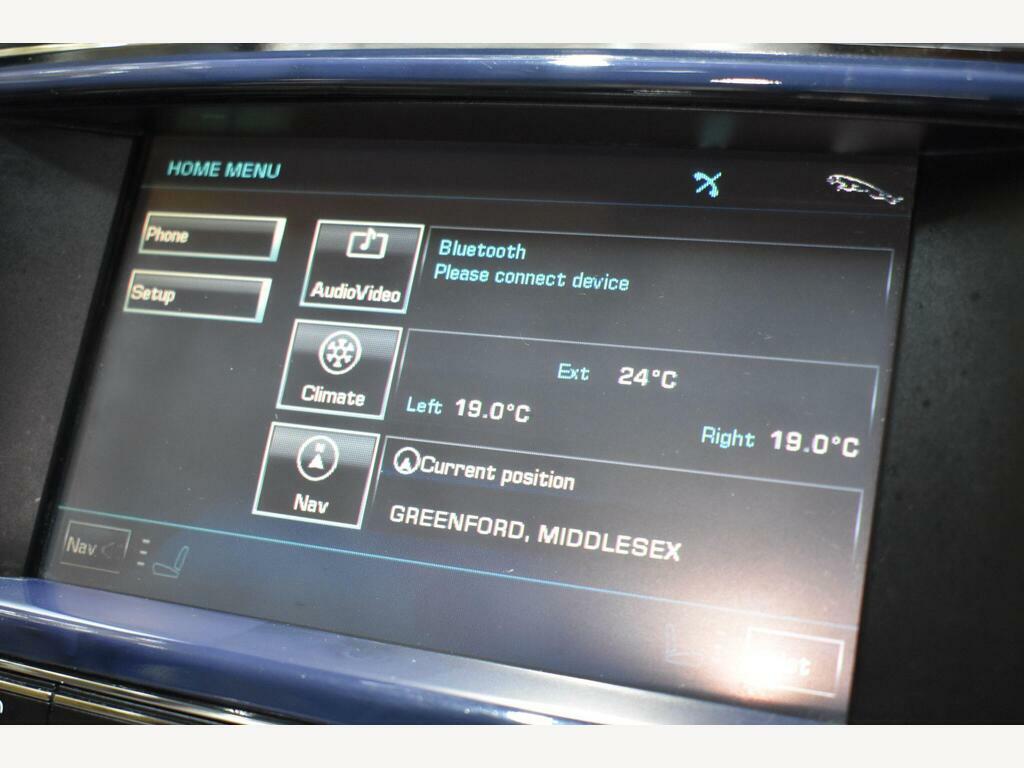 Jaguar XJ 5.0 V8 Supercharged Supersport 510 Rear Enterta Blue #21