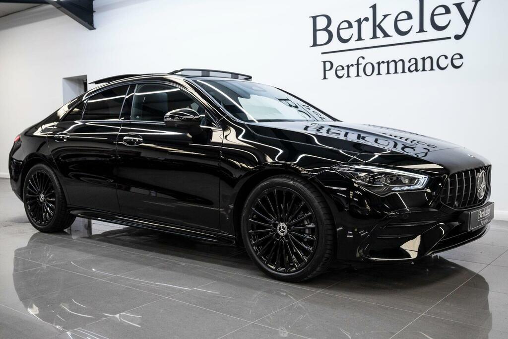 Mercedes-Benz CLA Class Saloon 1.3 Cla180h Mhev Amg Line Premium Plus Co Black