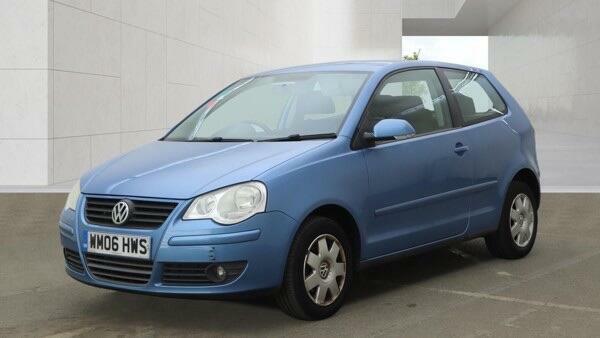 Volkswagen Polo S Blue #3