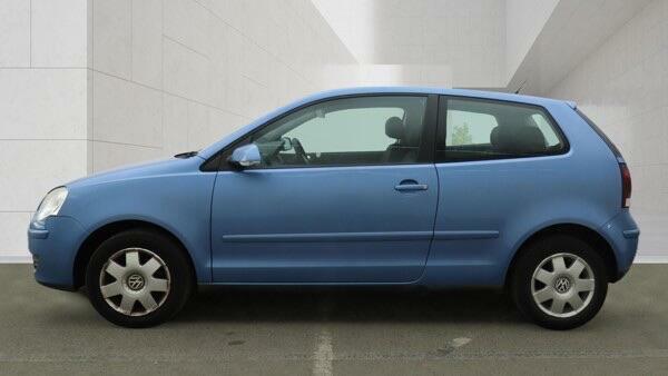 Volkswagen Polo S Blue #5
