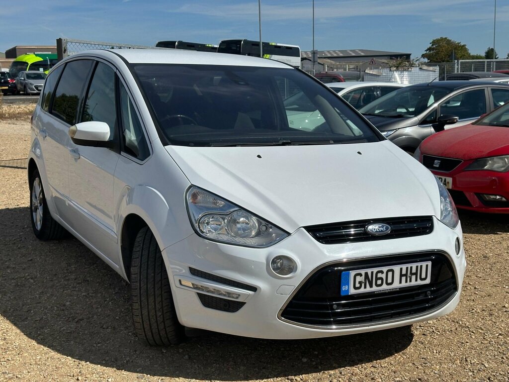 Ford S-Max 2.0 Tdci Titanium Mpv Euro 5 14 White
