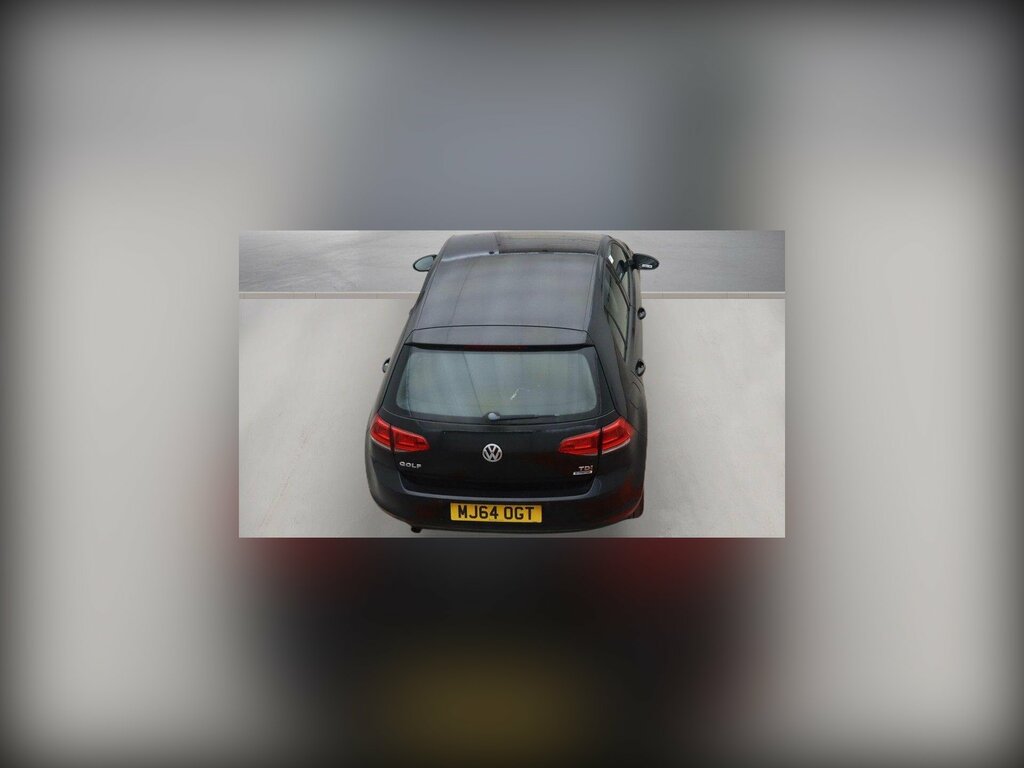 Volkswagen Golf 1.6 Tdi Bluemotion Tech Match Hatchback MJ64OGT Black #2