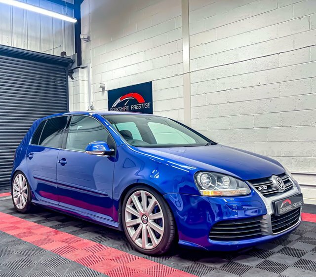 Volkswagen Golf 3.2 V6 R32 Hatchback Dsg 4Motion 233 G Blue #4