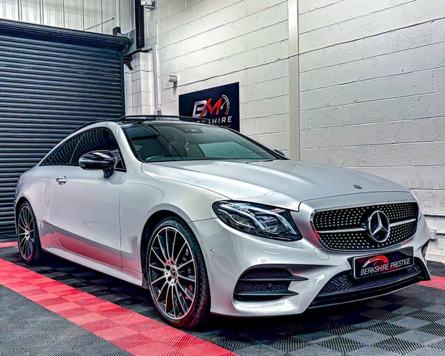 Mercedes-Benz E Class 2.0 E220d Amg Line Premium Plus Coupe Silver #4