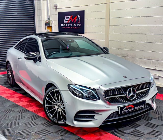 Mercedes-Benz E Class 2.0 E220d Amg Line Premium Plus Coupe Silver #2
