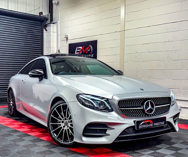 Mercedes-Benz E Class 2.0 E220d Amg Line Premium Plus Coupe Silver