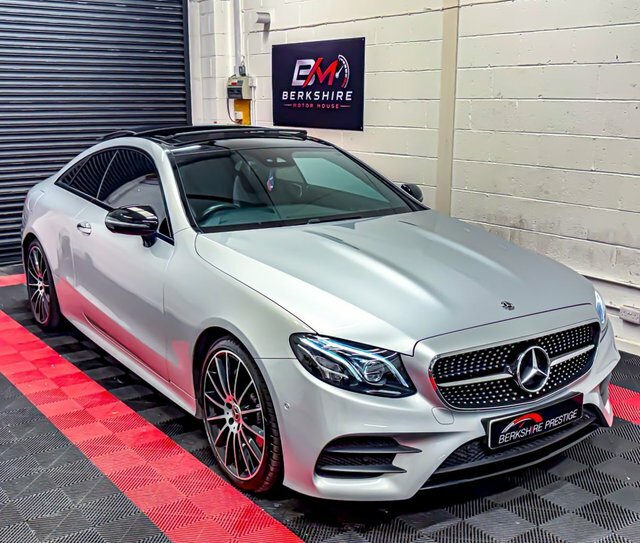 Mercedes-Benz E Class 2.0 E220d Amg Line Premium Plus Coupe Silver #3