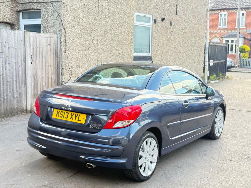 Peugeot 207 CC 1.6 Vti Allure Euro 5 Blue #6