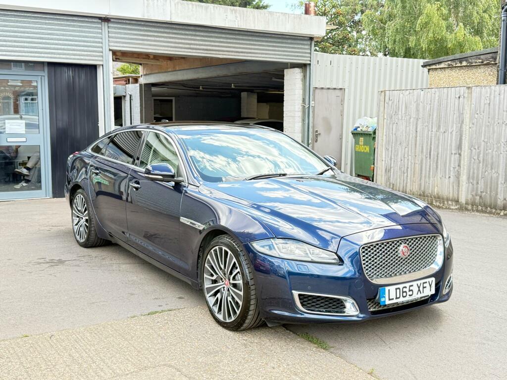 Jaguar XJ 3.0D V6 Euro 6 Ss Lwb LD65XFY Blue #2