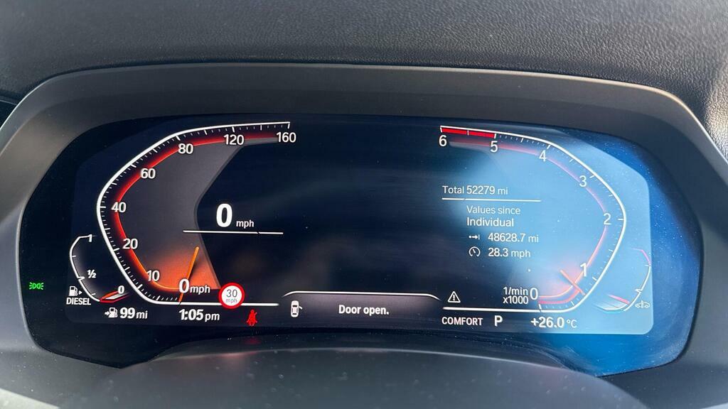 BMW X5 3.0 30D M Sport Xdrive Euro 6 Ss Black #9