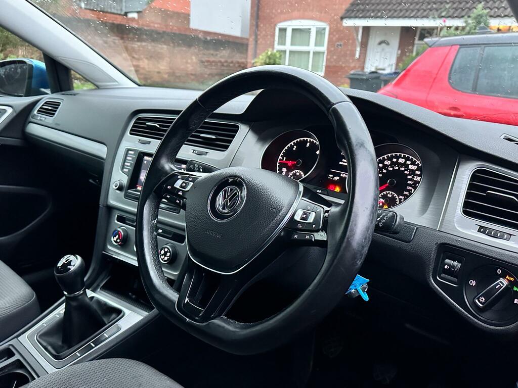 Volkswagen Golf 1.6 Tdi Bluemotion Tech Se Estate Manua Blue #14