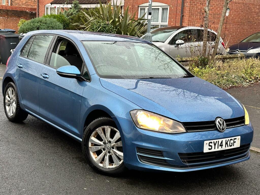 Volkswagen Golf 1.6 Tdi Bluemotion Tech Se Estate Manua Blue #2