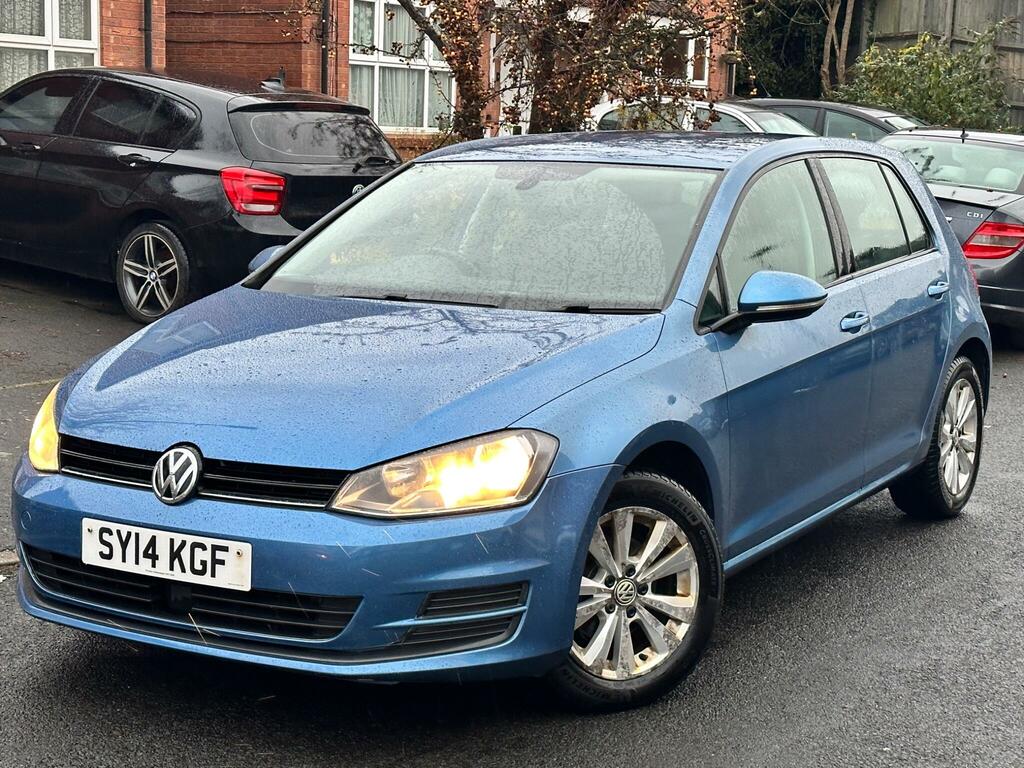Volkswagen Golf 1.6 Tdi Bluemotion Tech Se Estate Manua Blue #4