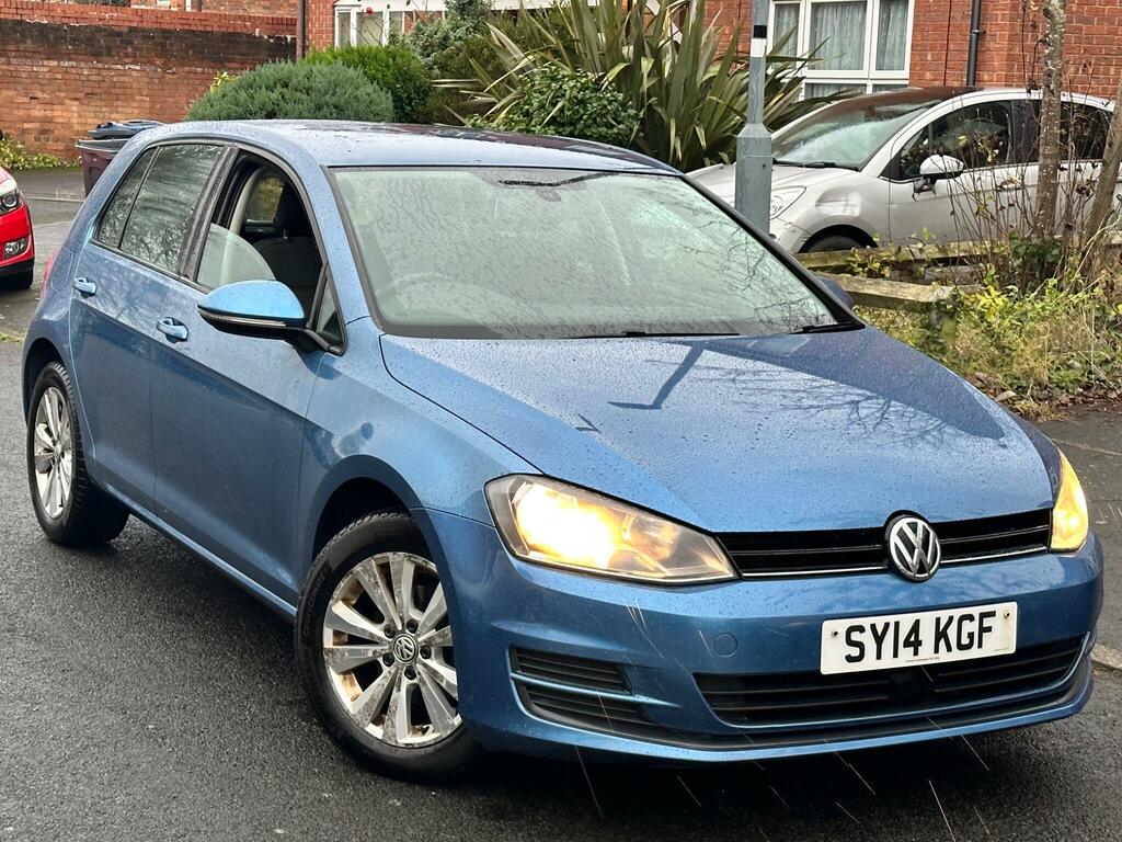 Volkswagen Golf 1.6 Tdi Bluemotion Tech Se Estate Manua Blue #1