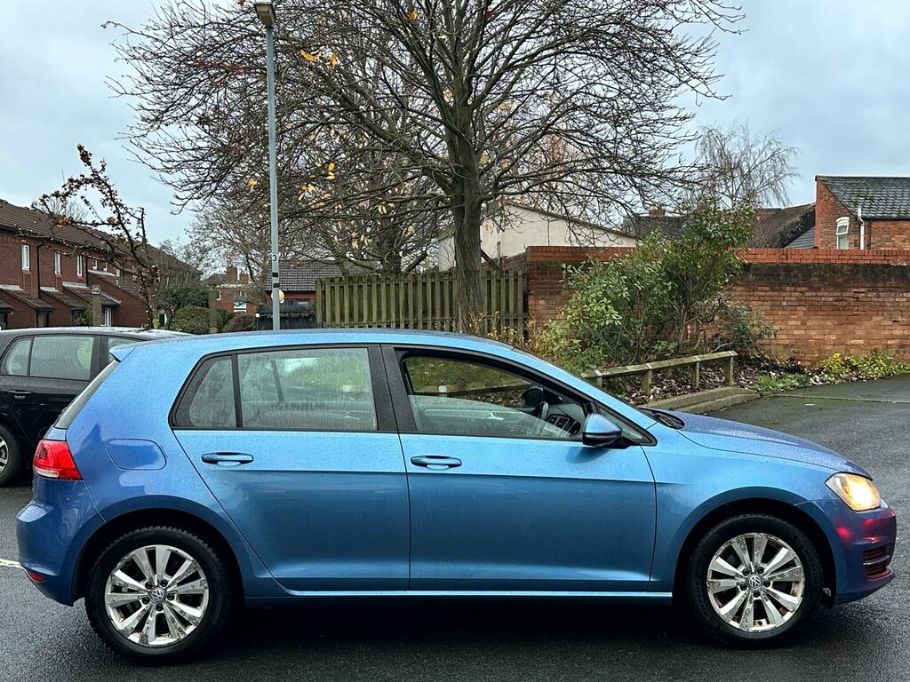 Volkswagen Golf 1.6 Tdi Bluemotion Tech Se Estate Manua Blue #8