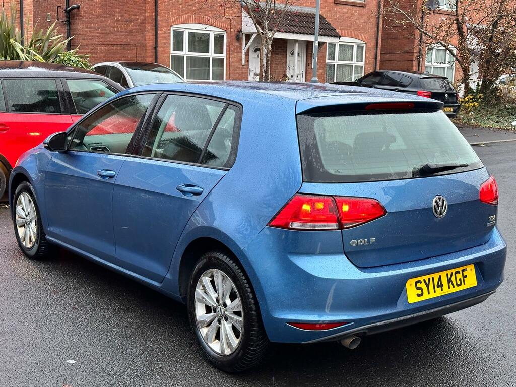 Volkswagen Golf 1.6 Tdi Bluemotion Tech Se Estate Manua Blue #11