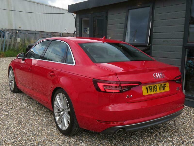 Audi A4 2.0 Tdi Ultra Se YR18VNF Red #4