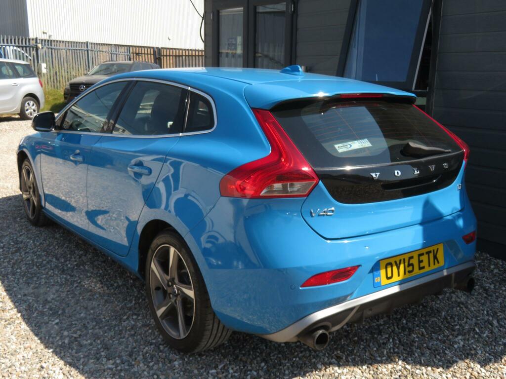 Volvo V40 R-design Blue #2