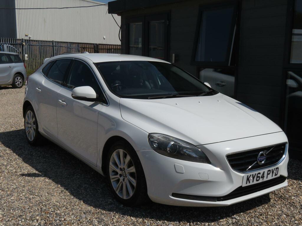 Volvo V40 Se Lux Nav White #3