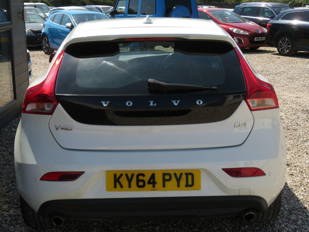 Volvo V40 Se Lux Nav White #5