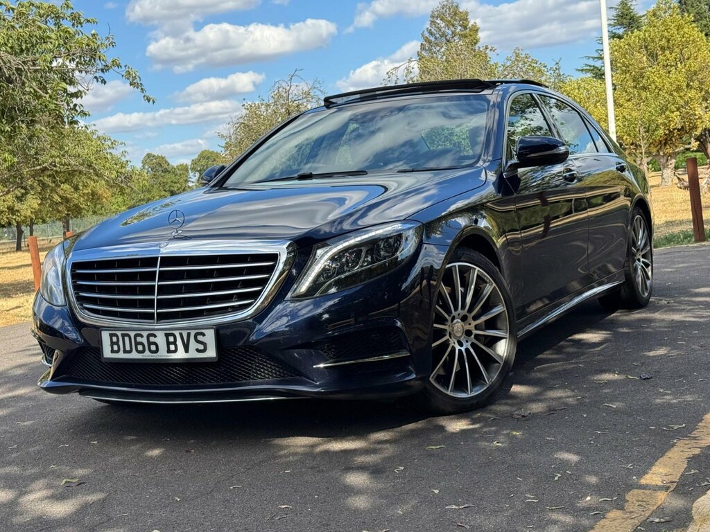 Mercedes-Benz S Class 3.0 S350ld V6 Amg Line G-tronic Euro 6 Ss BD66BVS Blue #2